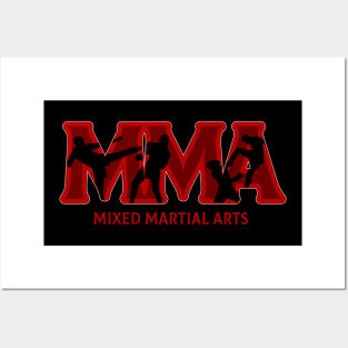 Mixed Martial Arts MMA Sports Posters and Art